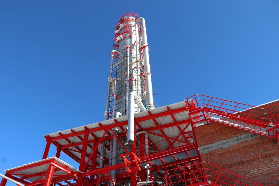 A third formalin plant is being built at