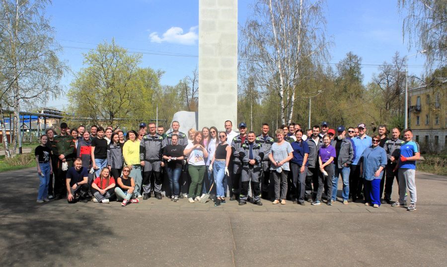 Spring clean–up is a good tradition of Metadynea