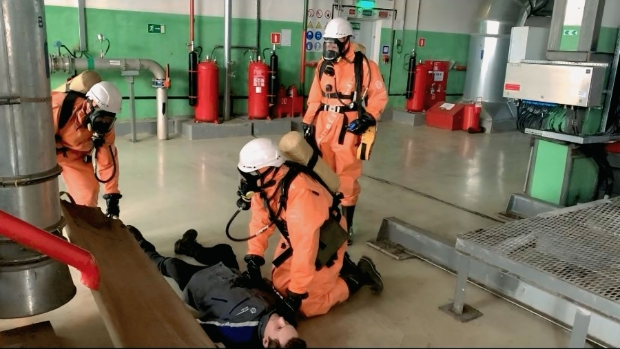 The Metadynea emergency rescue team has successfully passed its certification
